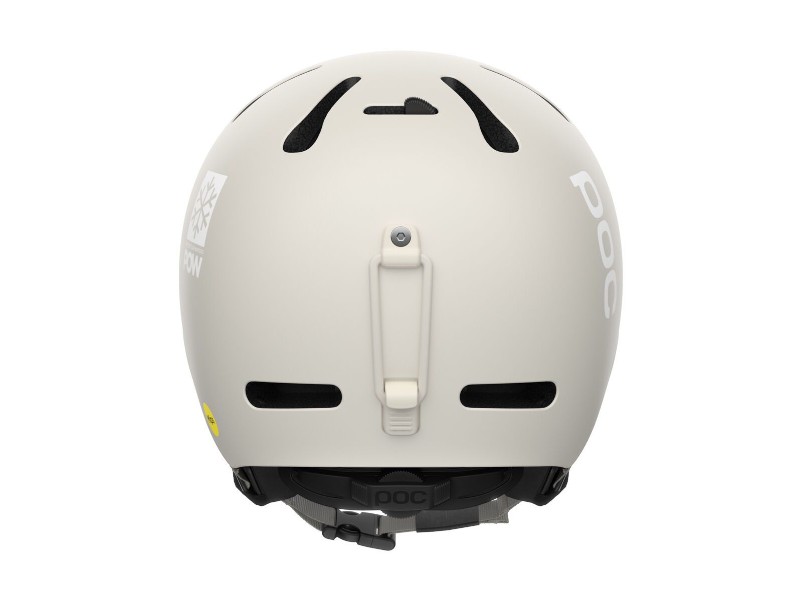 POC Wintersporthelm Fornix MIPS POW JJ mineral grey matt
