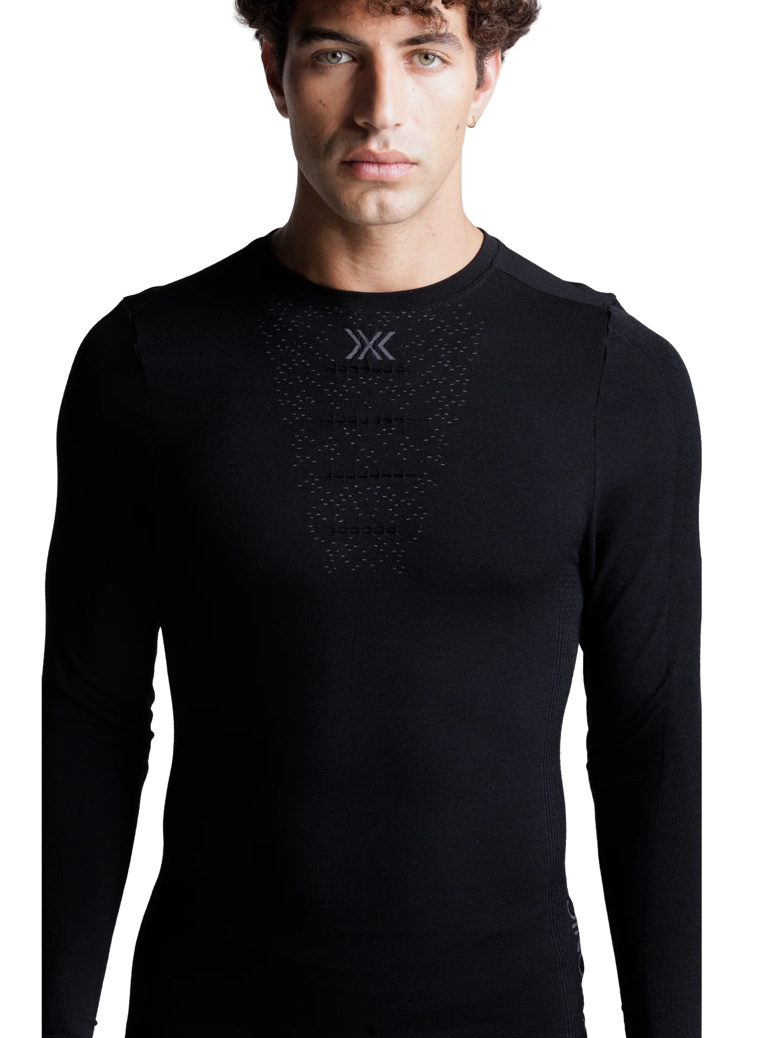 X-Bionic Herren MIGHTYWOOL SHIRT BLACK