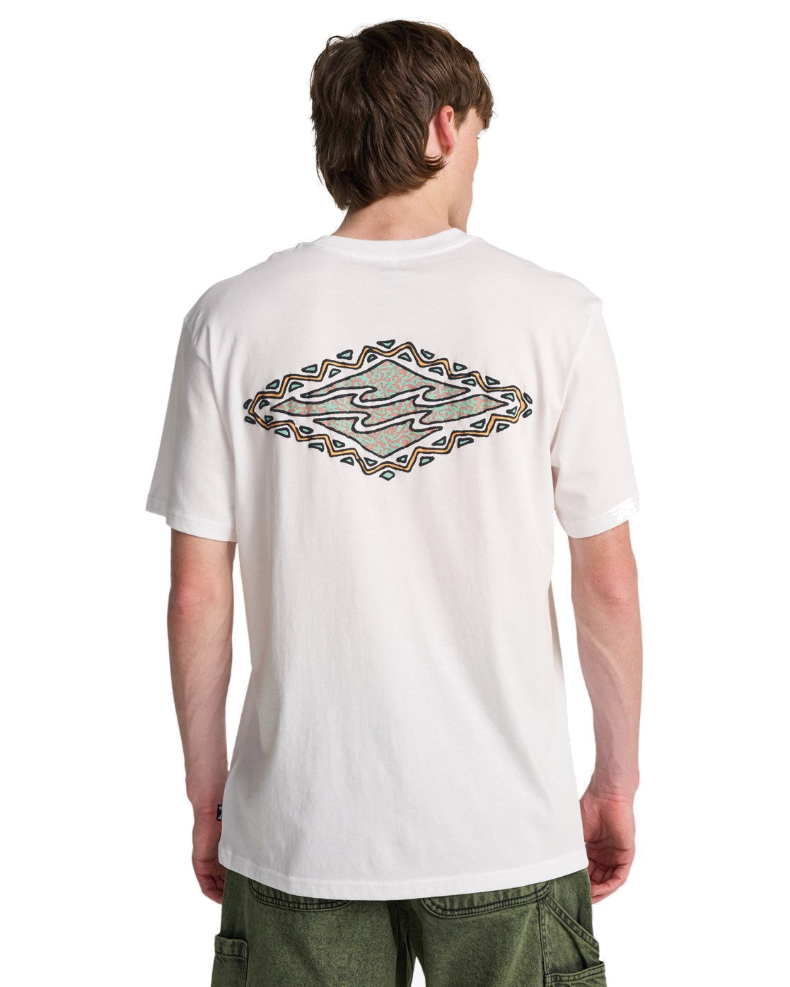 Billabong T-Shirt Crayon Wave White