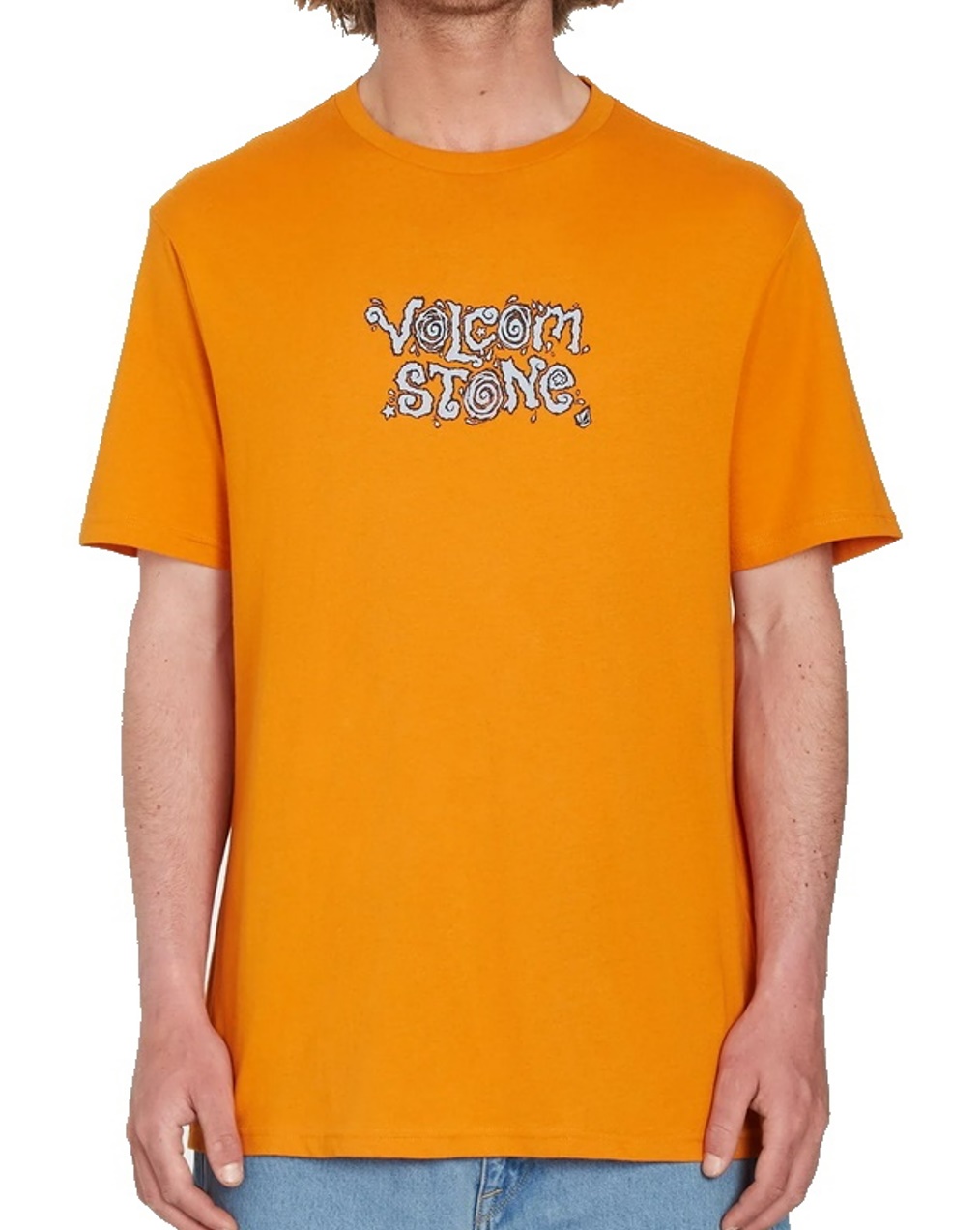 Volcom T-Shirt Justin Hager In Type orange