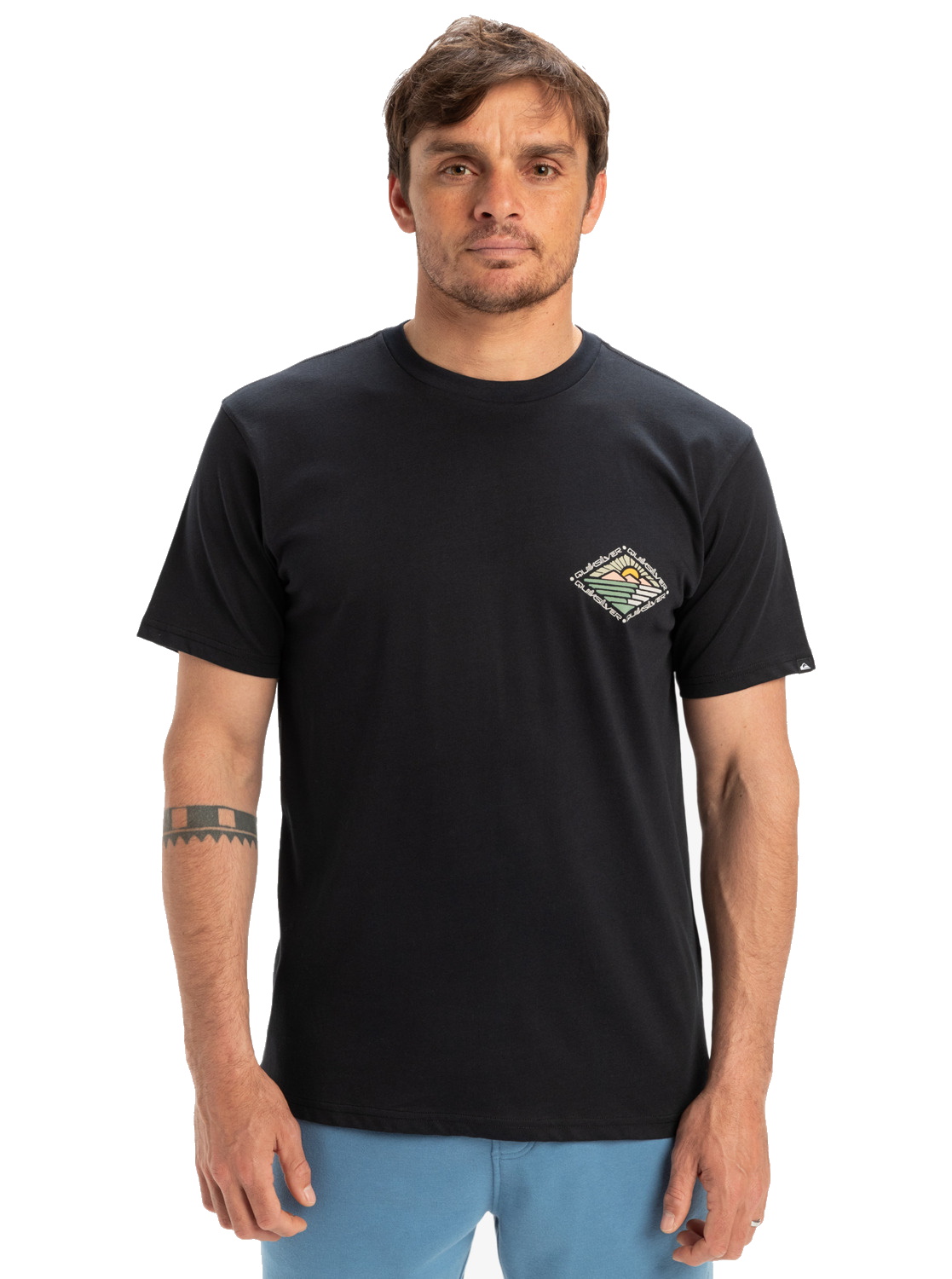 Quiksilver T-Shirt Evo Future Islands Black