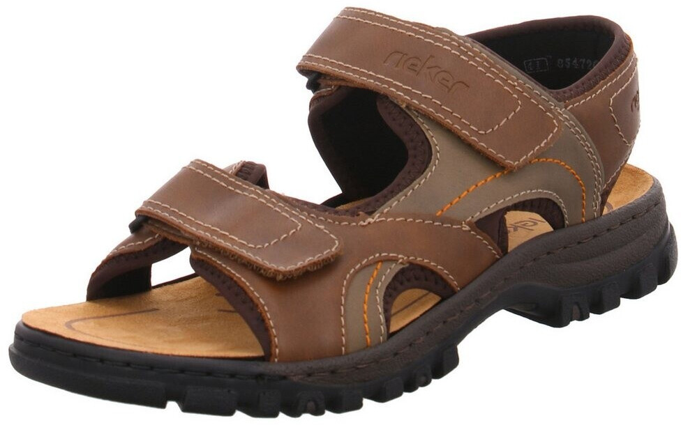 Rieker Herren Sandalen Stonebrown