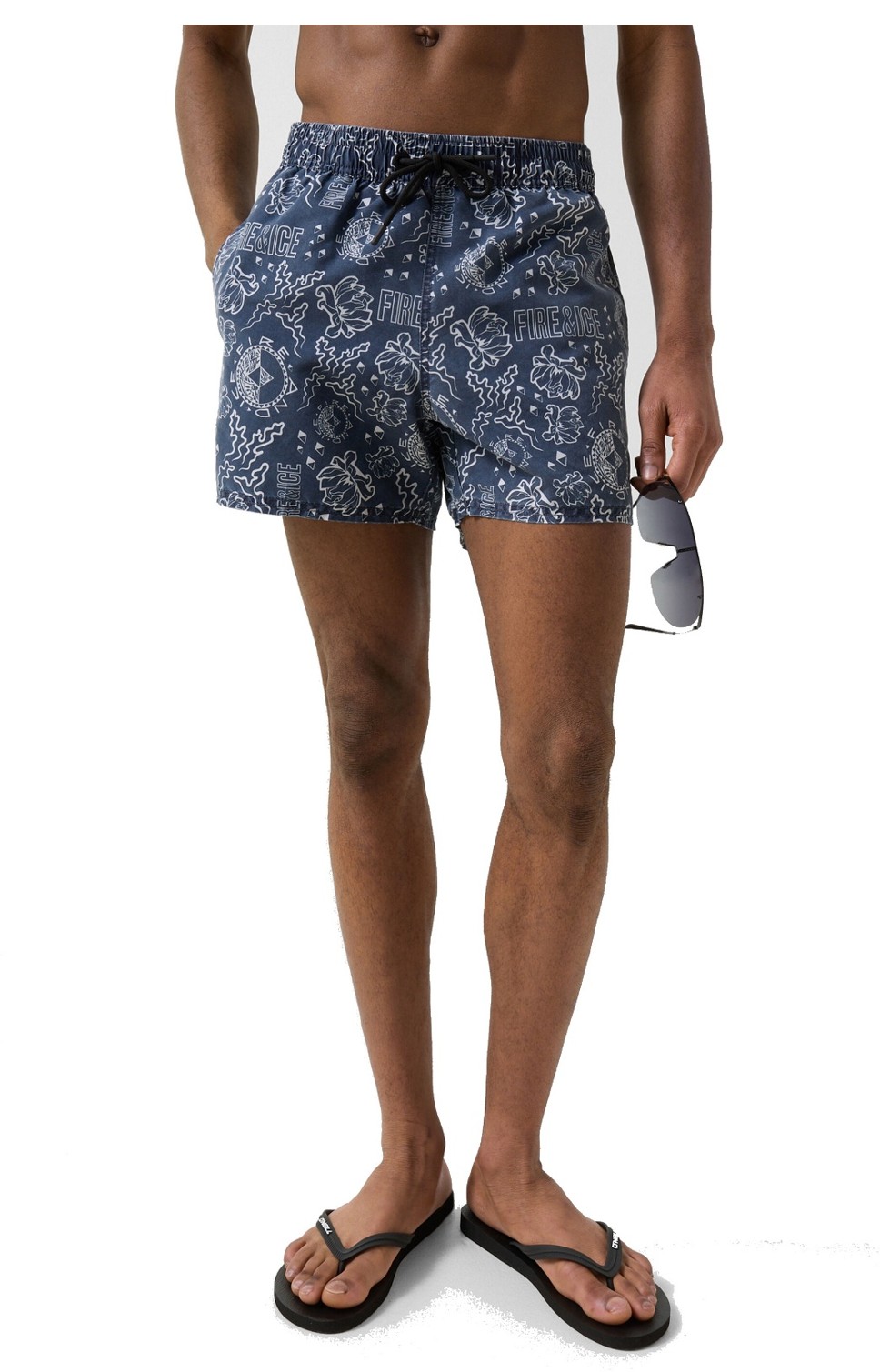Bogner Fire + Ice Badeshorts NELSON night blue