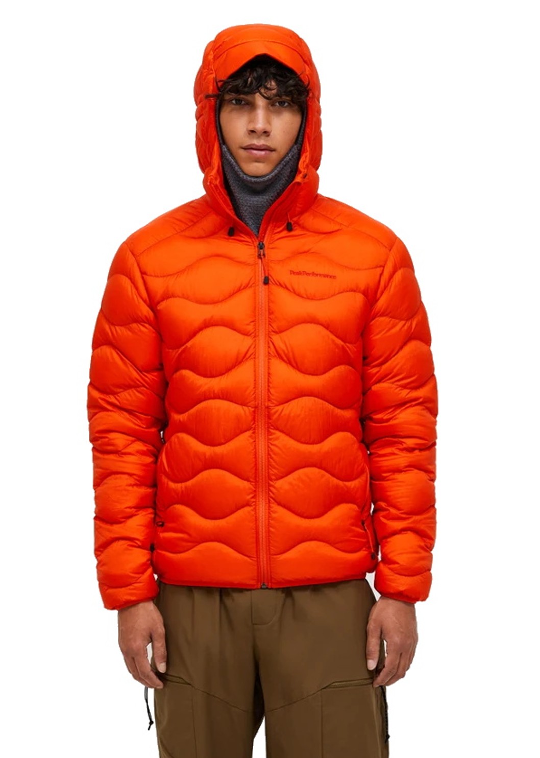 Peak Performance Herren Helium Down Hood Jacke Solar Burst