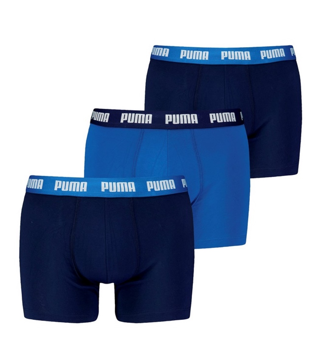 Puma Herren Boxershorts 3er Pack True Blue Combo