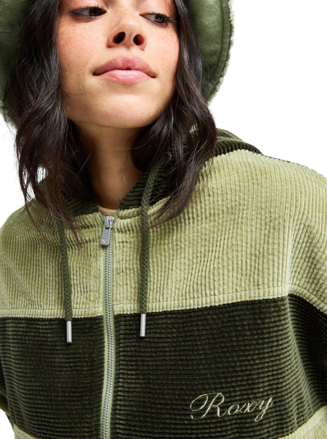 Roxy Damen Kordjacke Have A Blast Oil Green