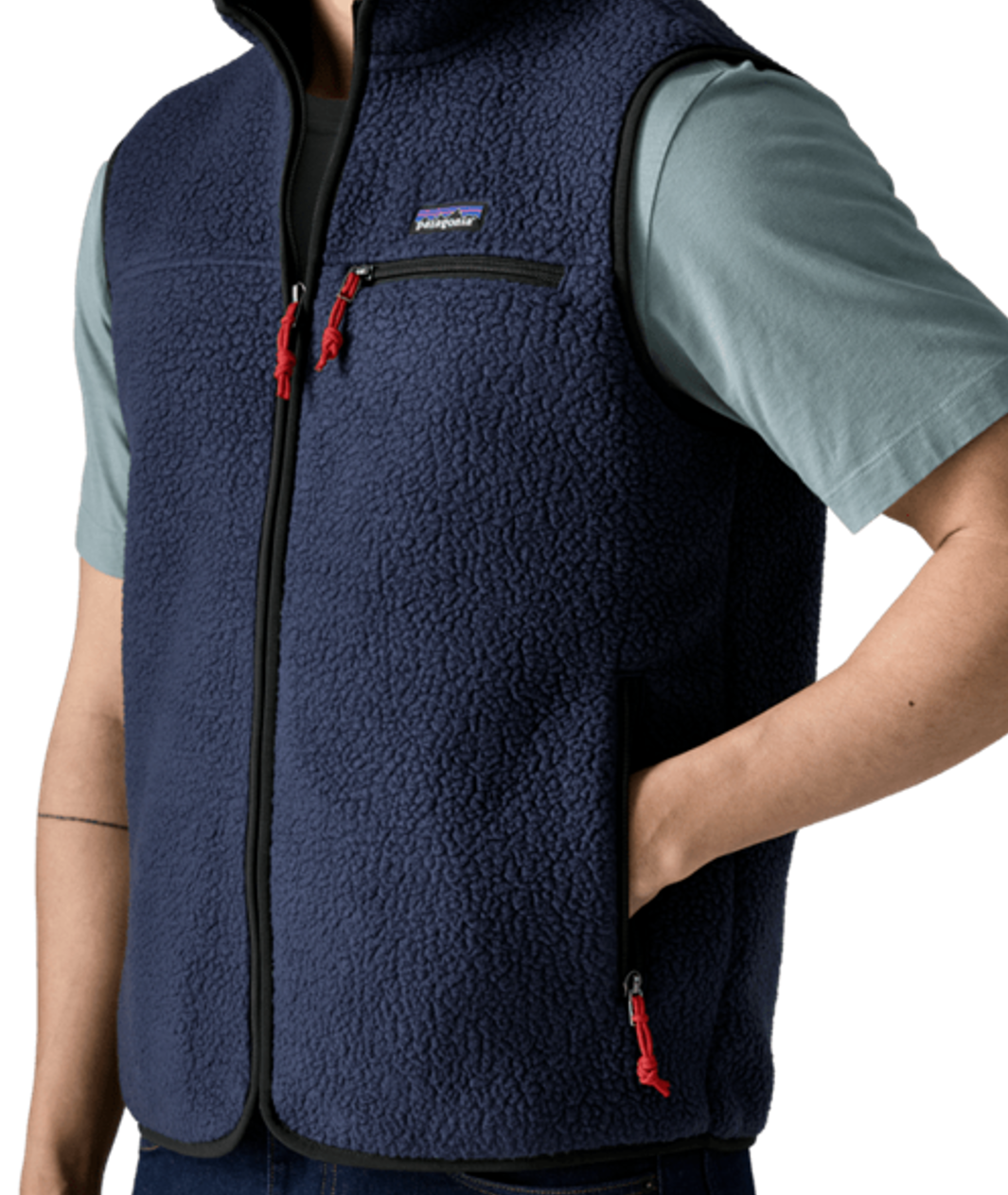 Patagonia Herren Weste Retro Pile Vest New Navy