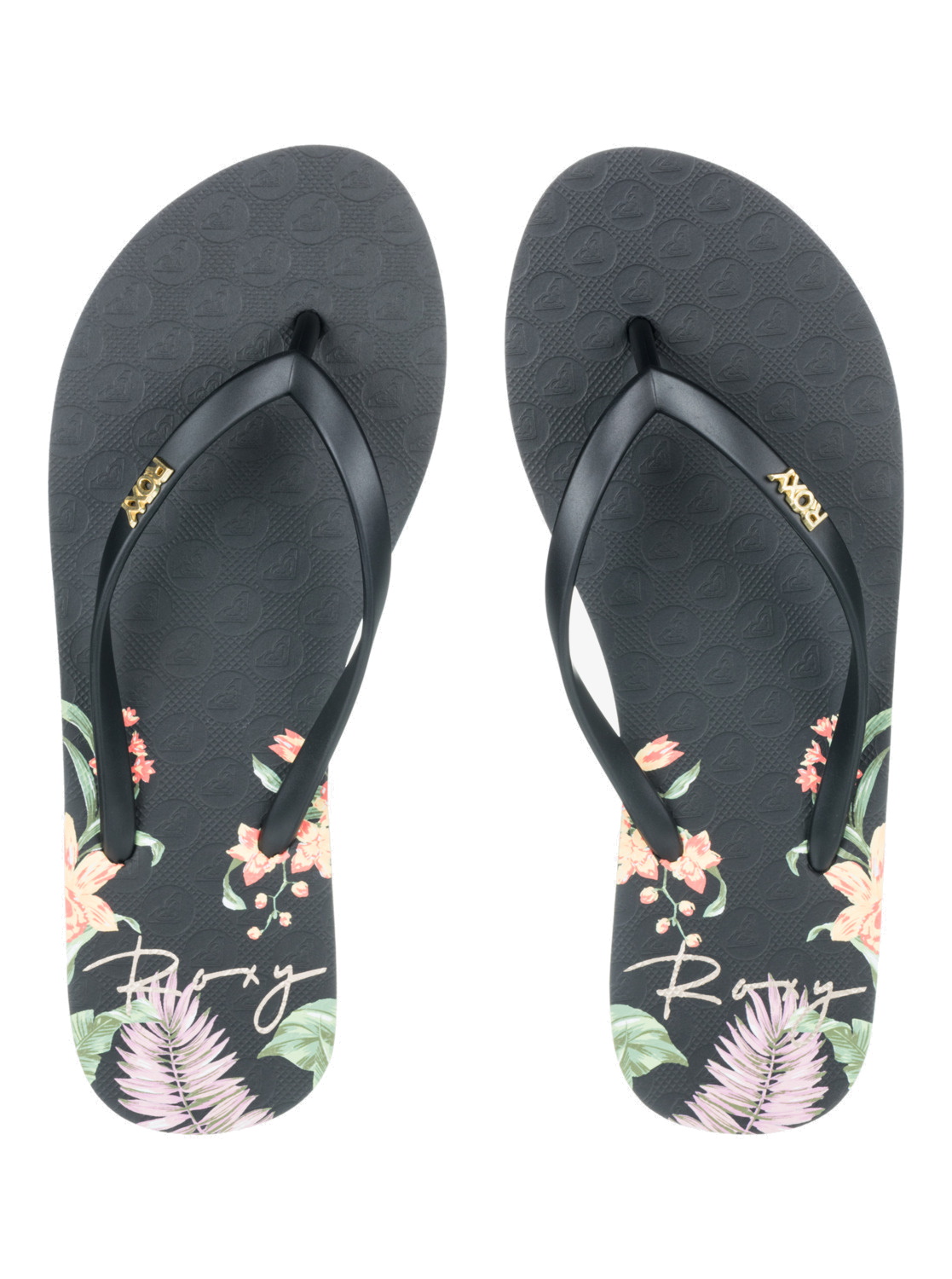 Roxy Zehentrenner Viva Printed Anthracite Black