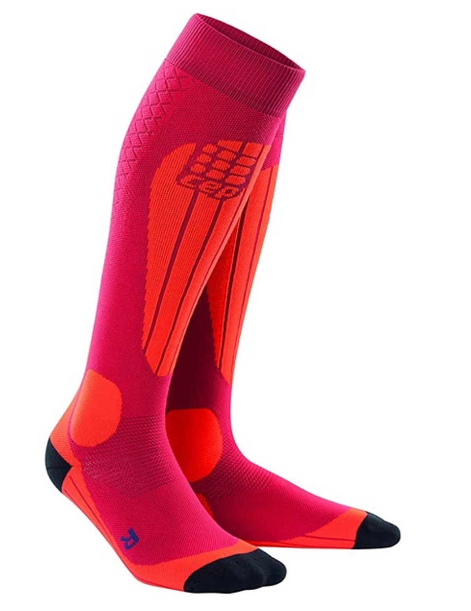 CEP Ski Thermo Socken Herren Sportsocken orange