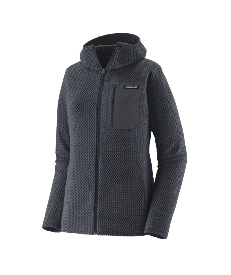Patagonia Damen R1® Air Fleece Full-Zip Hoody Smolder Blue