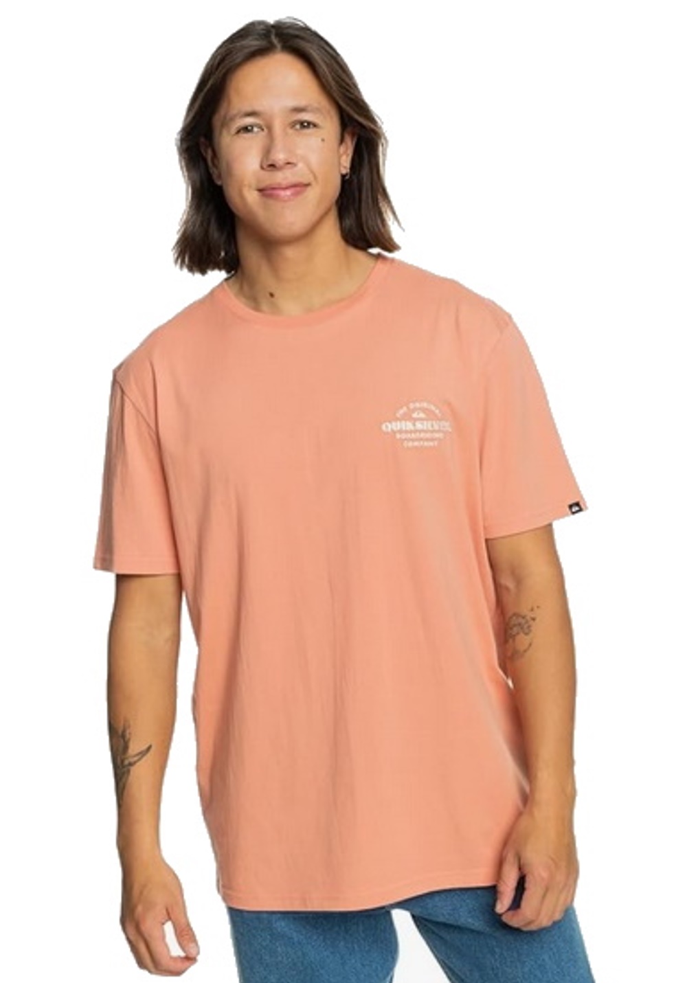 Quiksilver T-Shirt Tradesmith coral