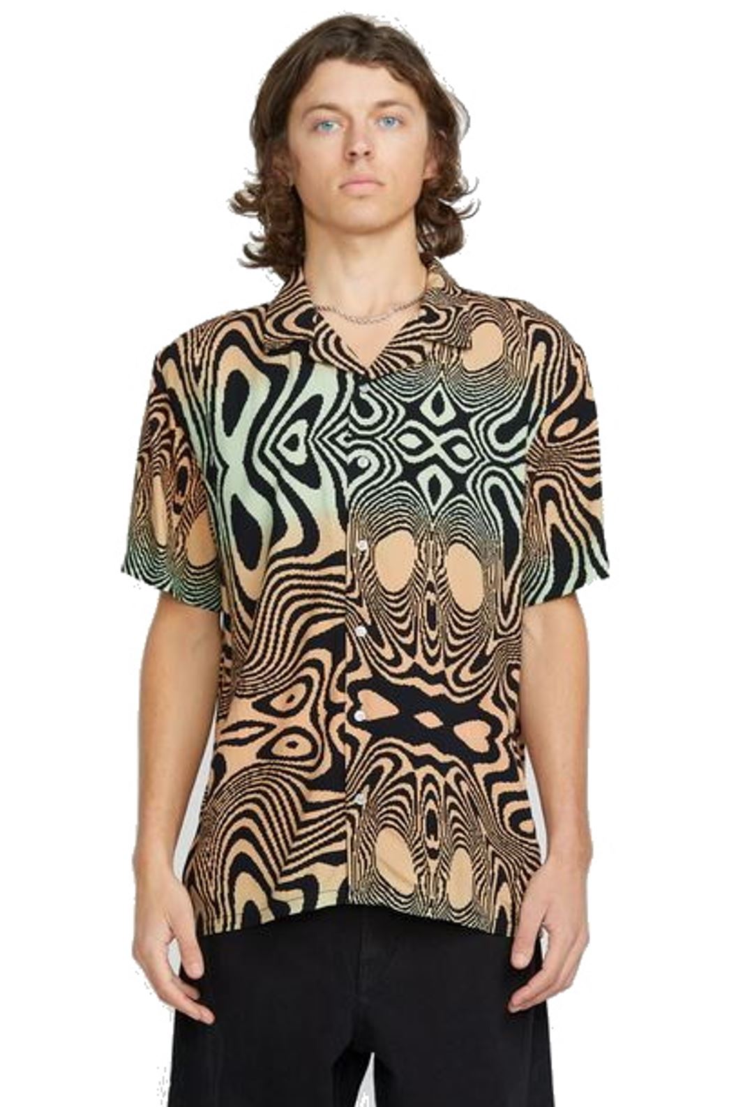 Volcom Kurzarm Hemd Filip Rygalski Shirt Multi