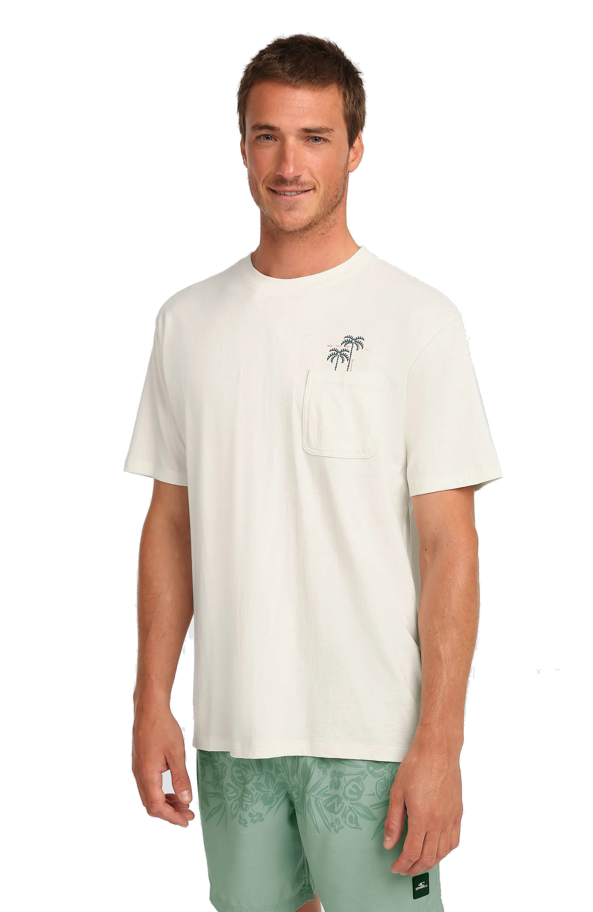 O'Neill Herren T-Shirt Chest Pocket Shirt Snnow White