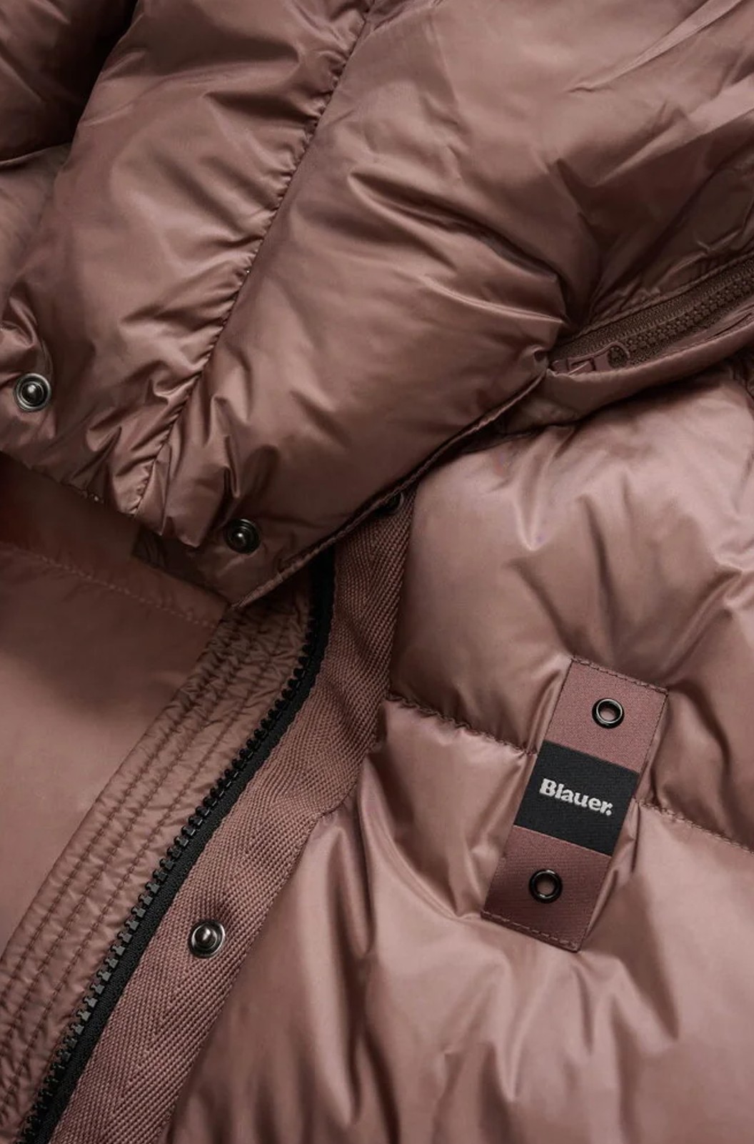 Blauer USA Damen Daunenjacke Granger Brown Rosa