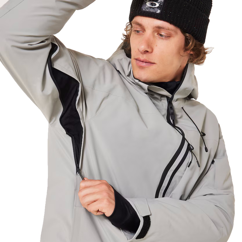 Oakley Herren Skijacke Canopy Insulated Jacke Zement