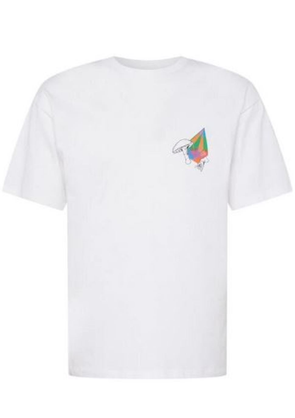 Volcom Herren T-Shirt FA C. Abbottxfrensch White