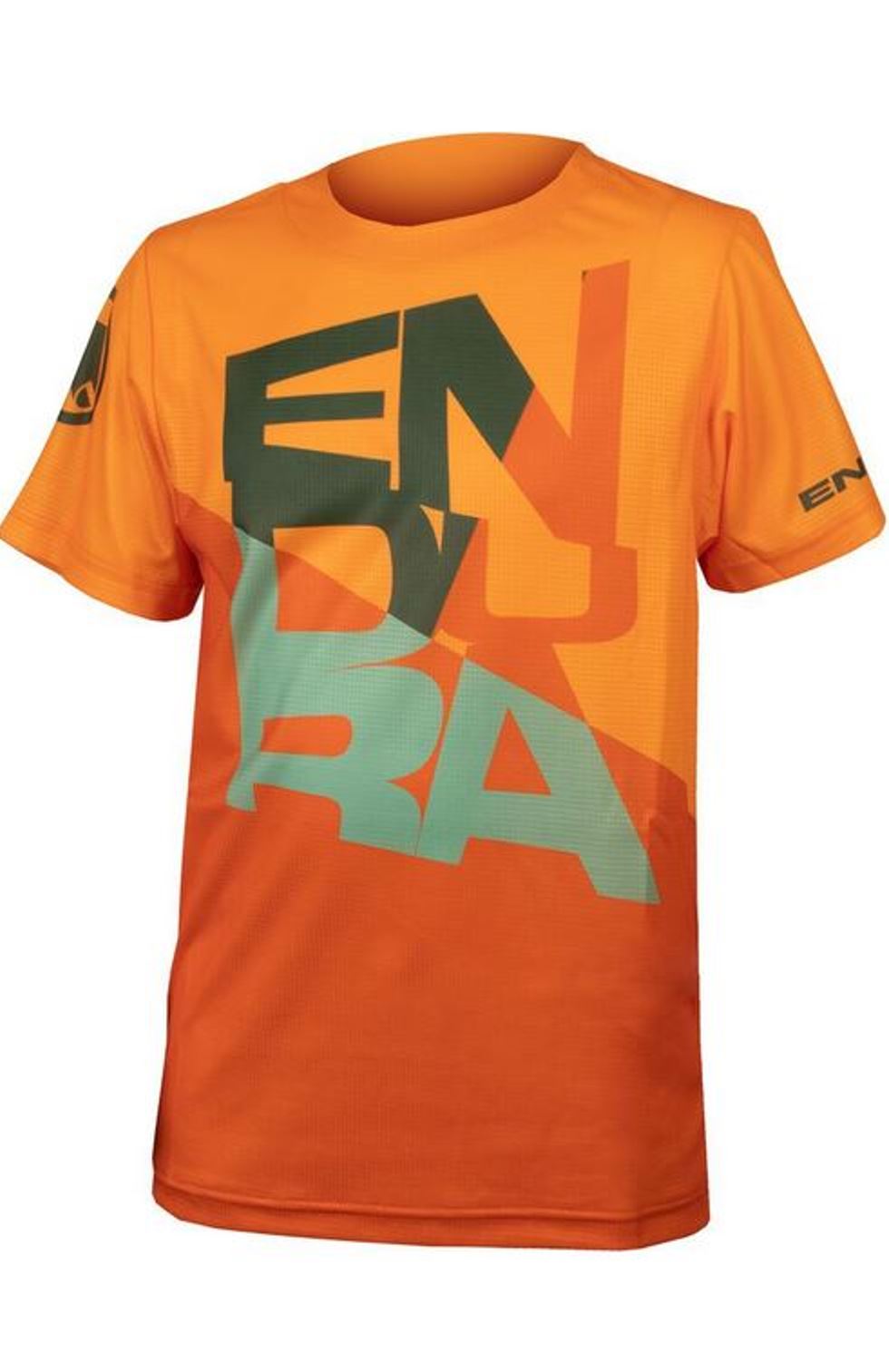 Endura Kids SingleTrack Core Shirt Tangerine