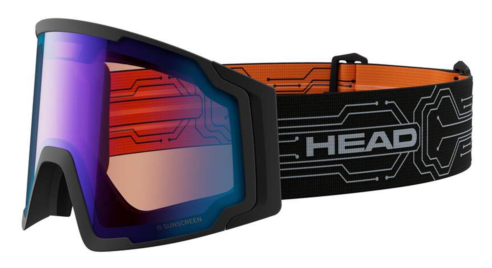 Head Schneebrille NEVES SUNSCREEN CONTROL