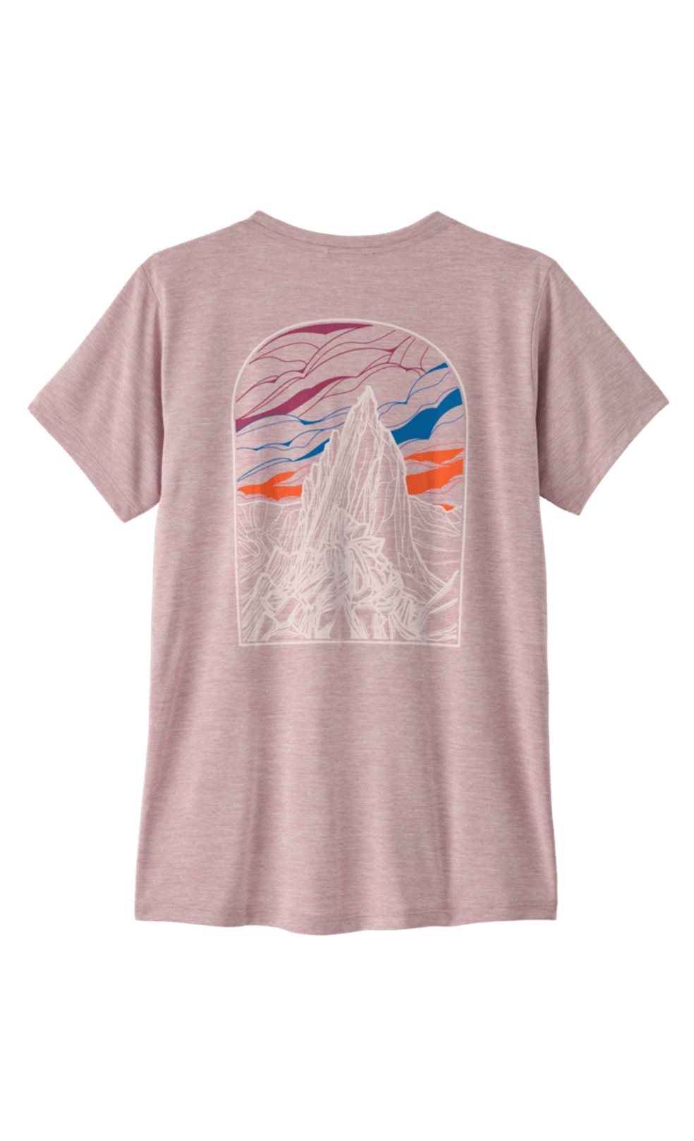 Patagonia Damen Cap Cool Daily Shirt Cloud Crag Quiet Violet