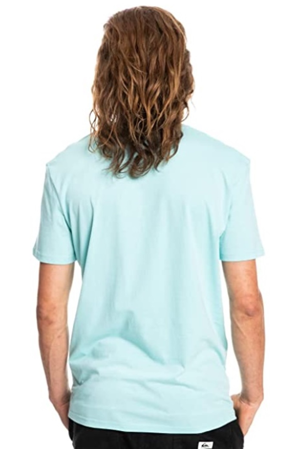 Quiksilver T-Shirt Lined Up hellblau