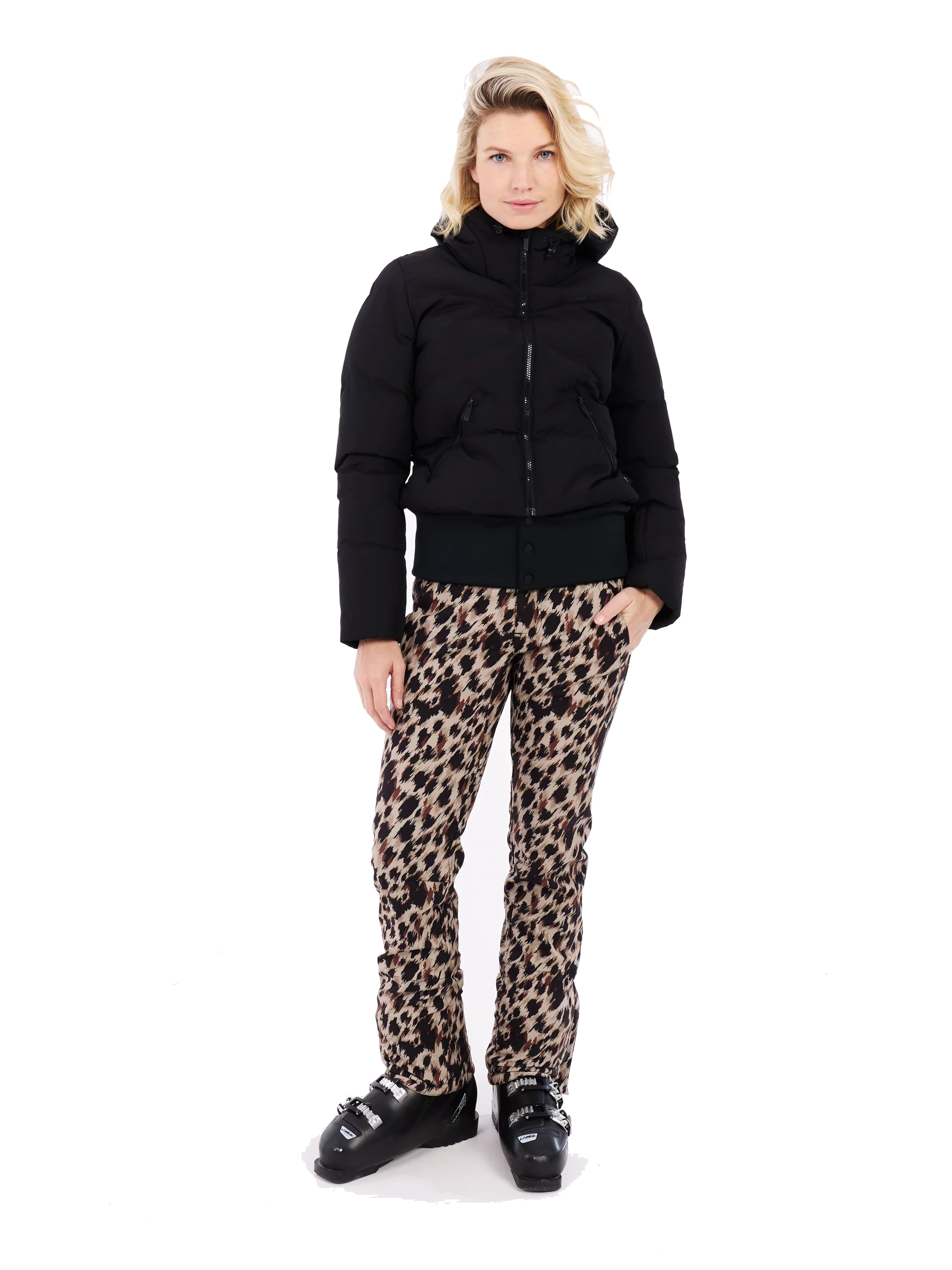 Protest Damen Skijacke PRTPreppy ZIP-SHIFT True Black