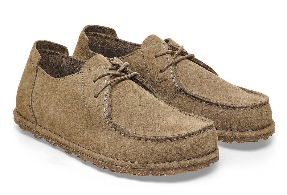 Birkenstock Herren Loafer Utti Lace Gray Taupe