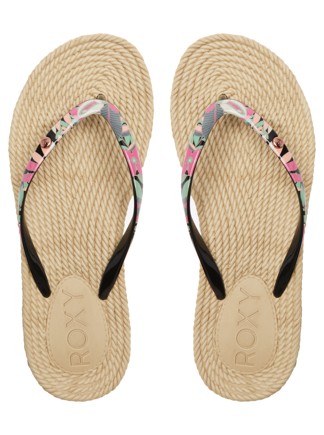 Roxy Sandalen South Beach Flowers