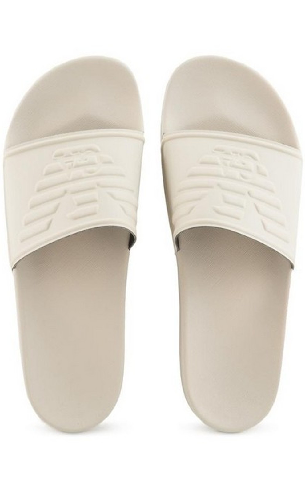 Armani Exchange Badeschuhe beige