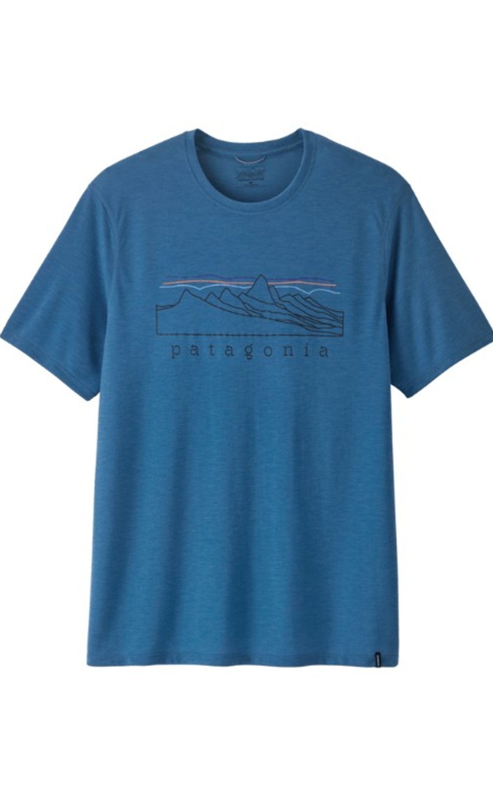 Patagonia Herren Cap Cool Trail Shirt Aquatic Blue