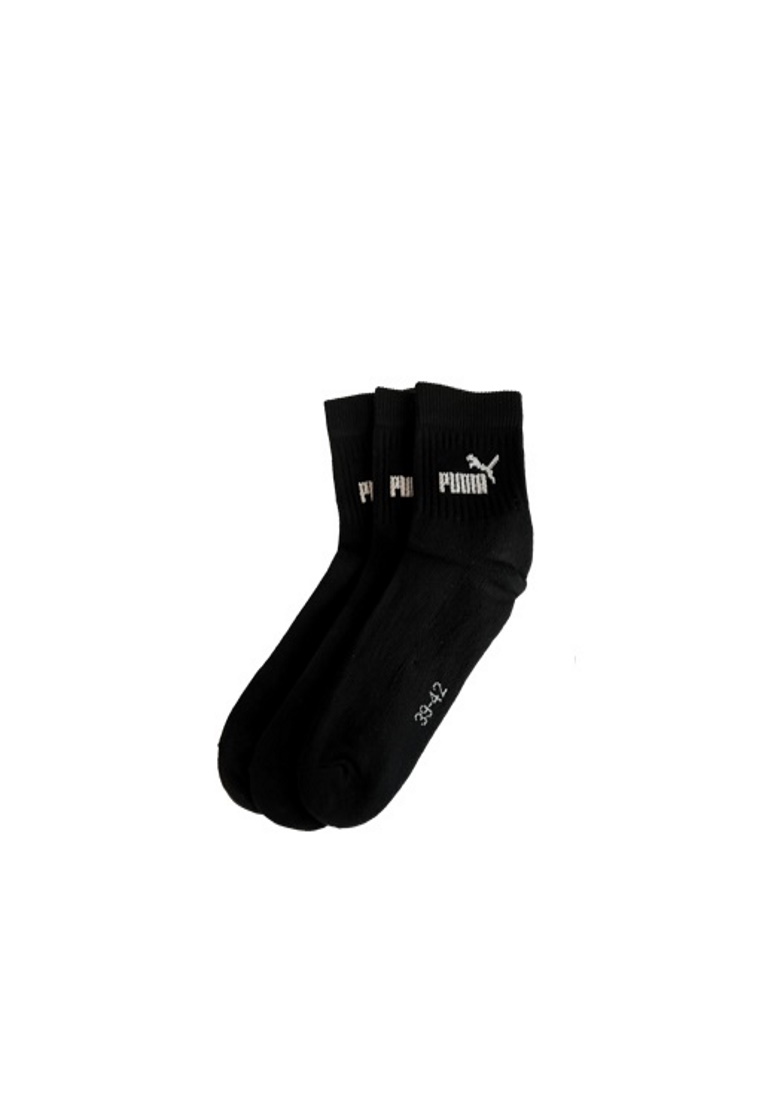 Puma ELEMENTS Short Crew Sportsocken 3-Pack schwarz