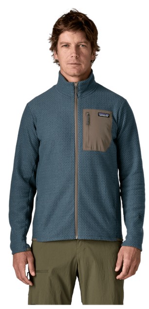 Patagonia Herren R1® Air Fleece Jacke Summit Blue