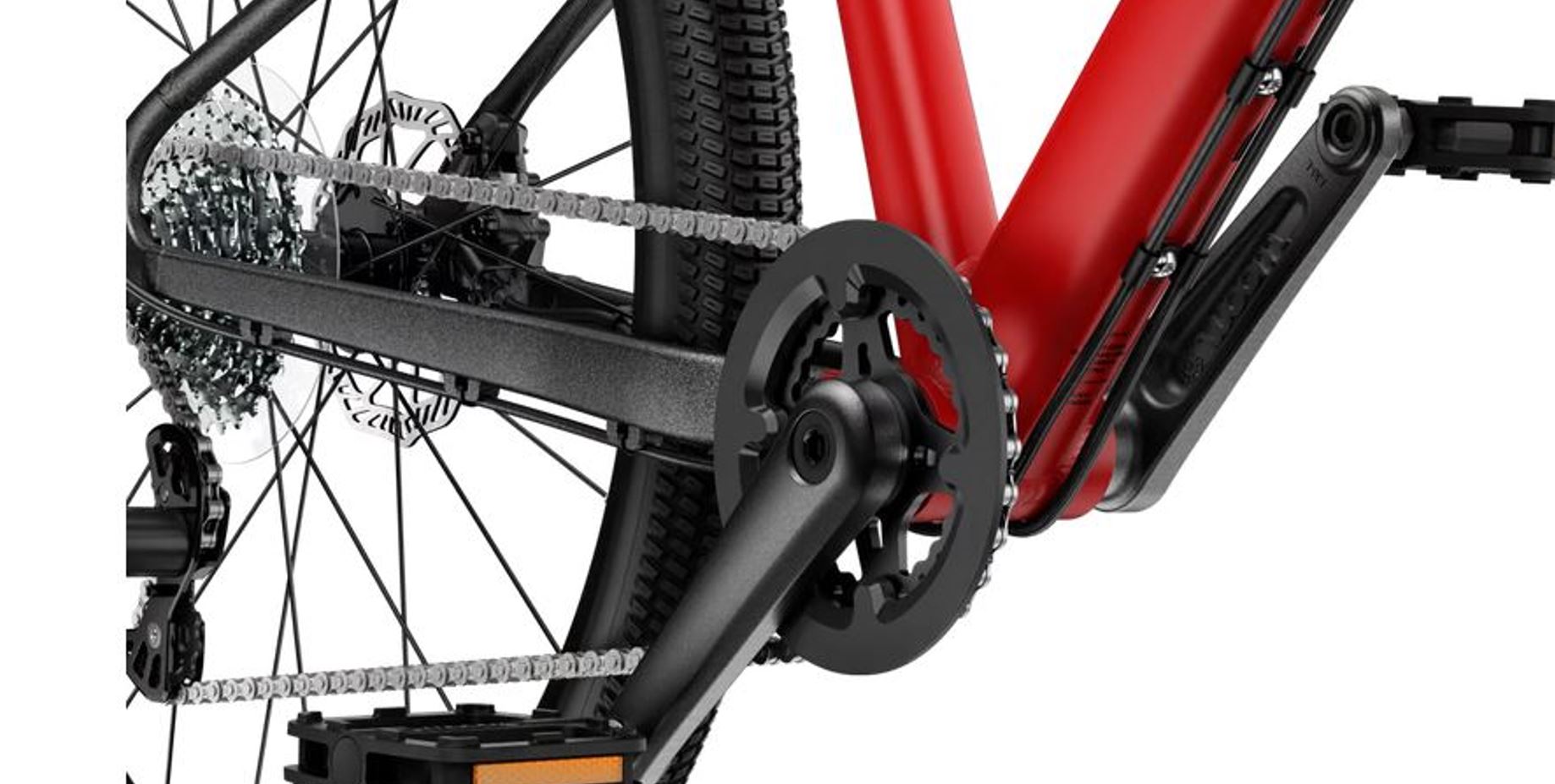 Woom Fahrrad Woom EXPLORE 6 woom red 