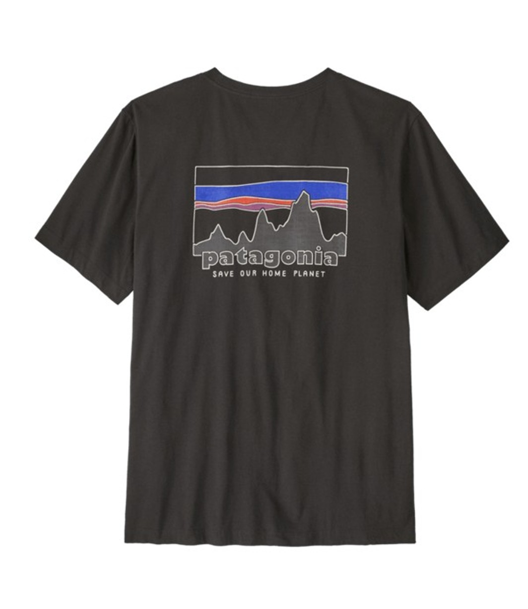 Patagonia Herren T-Shirt ´73 Skyline Ink Black