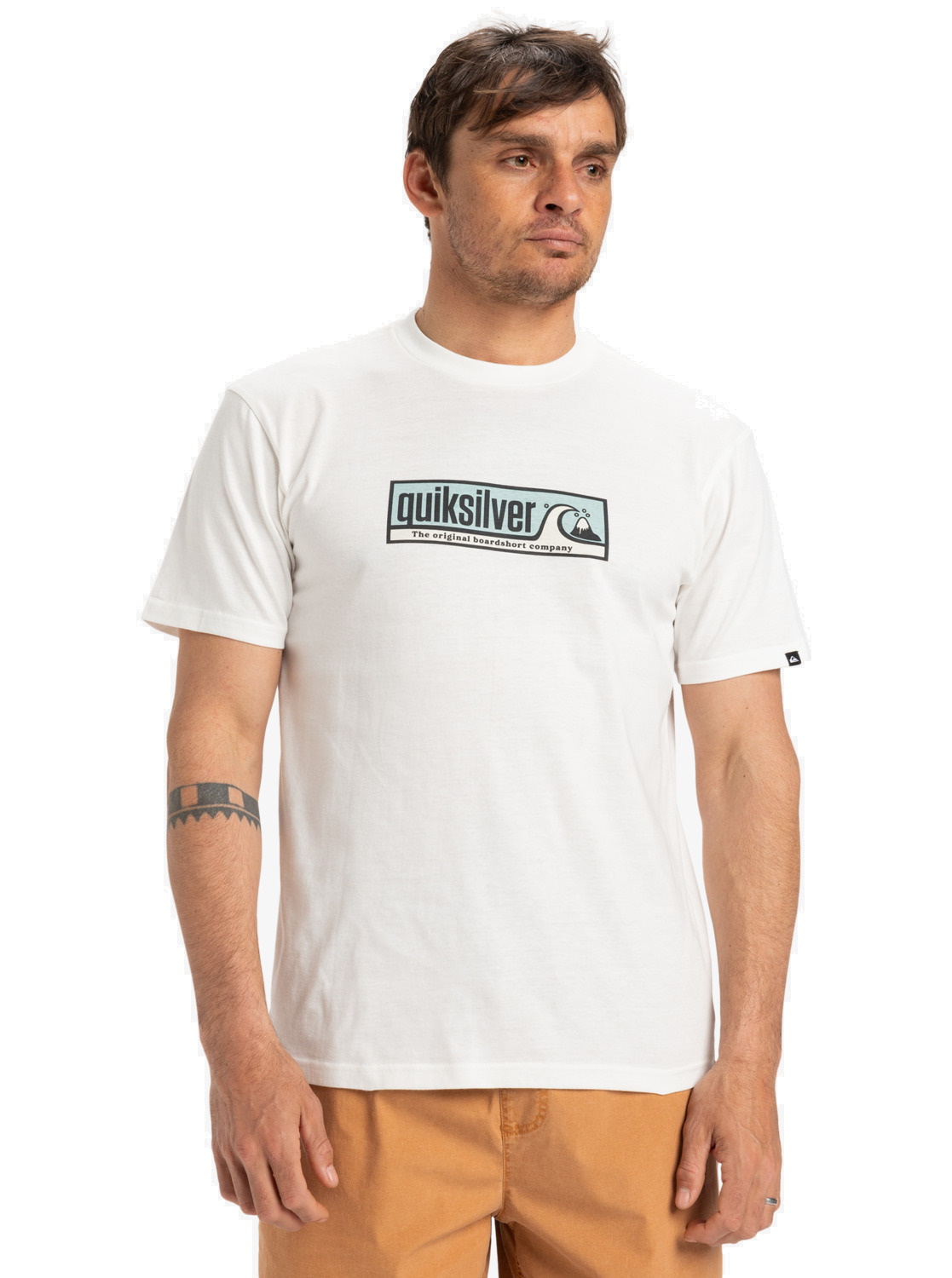 Quiksilver T-Shirt Evo Endless weiß