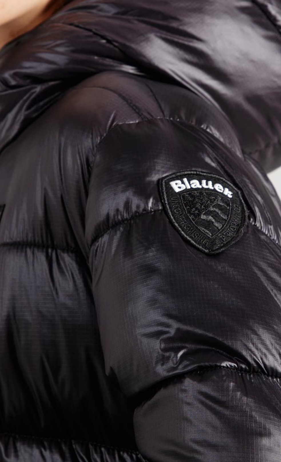 Blauer USA Damen Daunenmantel black 