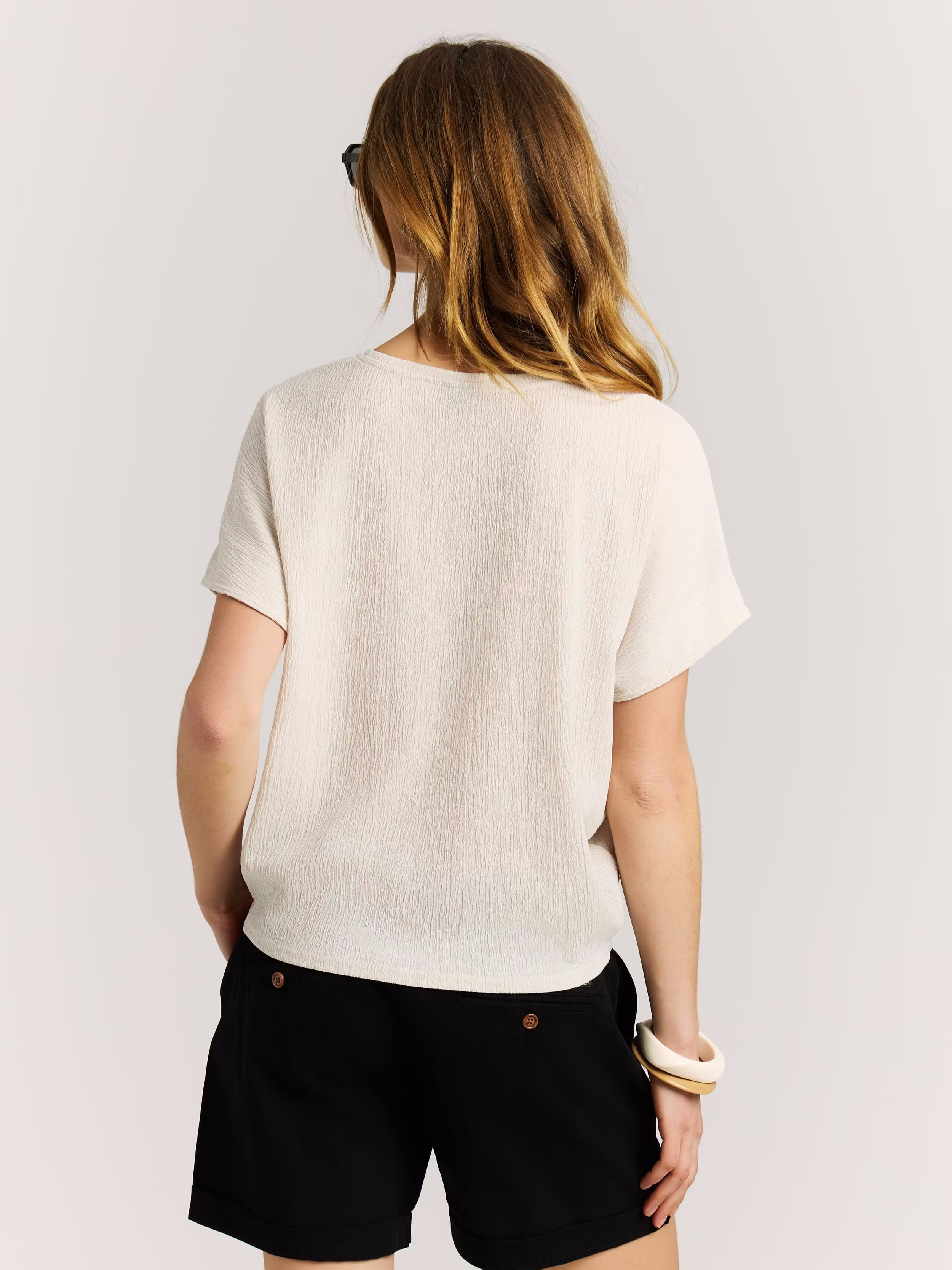 Protest Damen T-Shirt PRTLouas Kitoffwhite