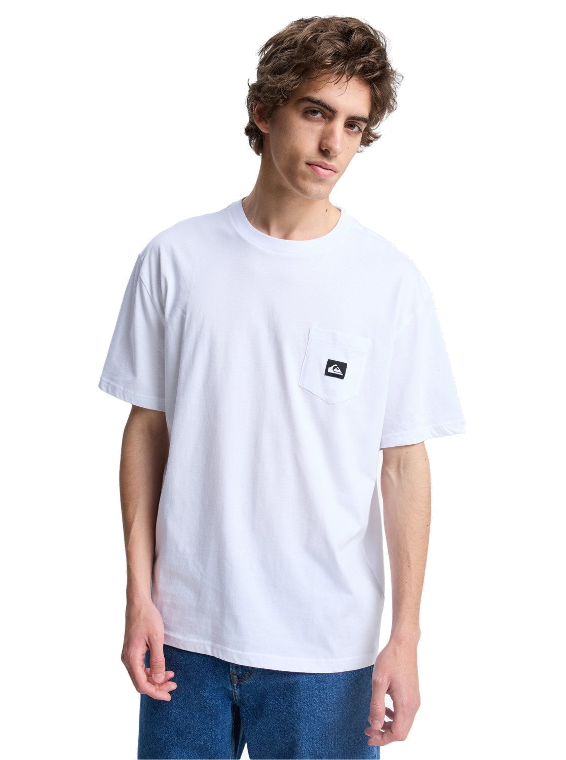 Quiksilver T-Shirt Salt Water Pocket White