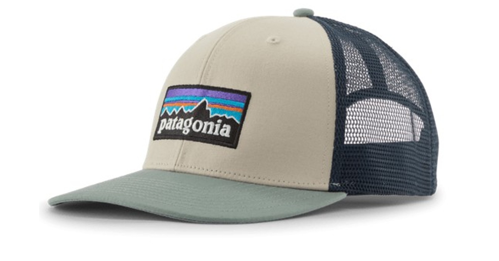 Patagonia P-6 Logo Trucker Cap Pumice
