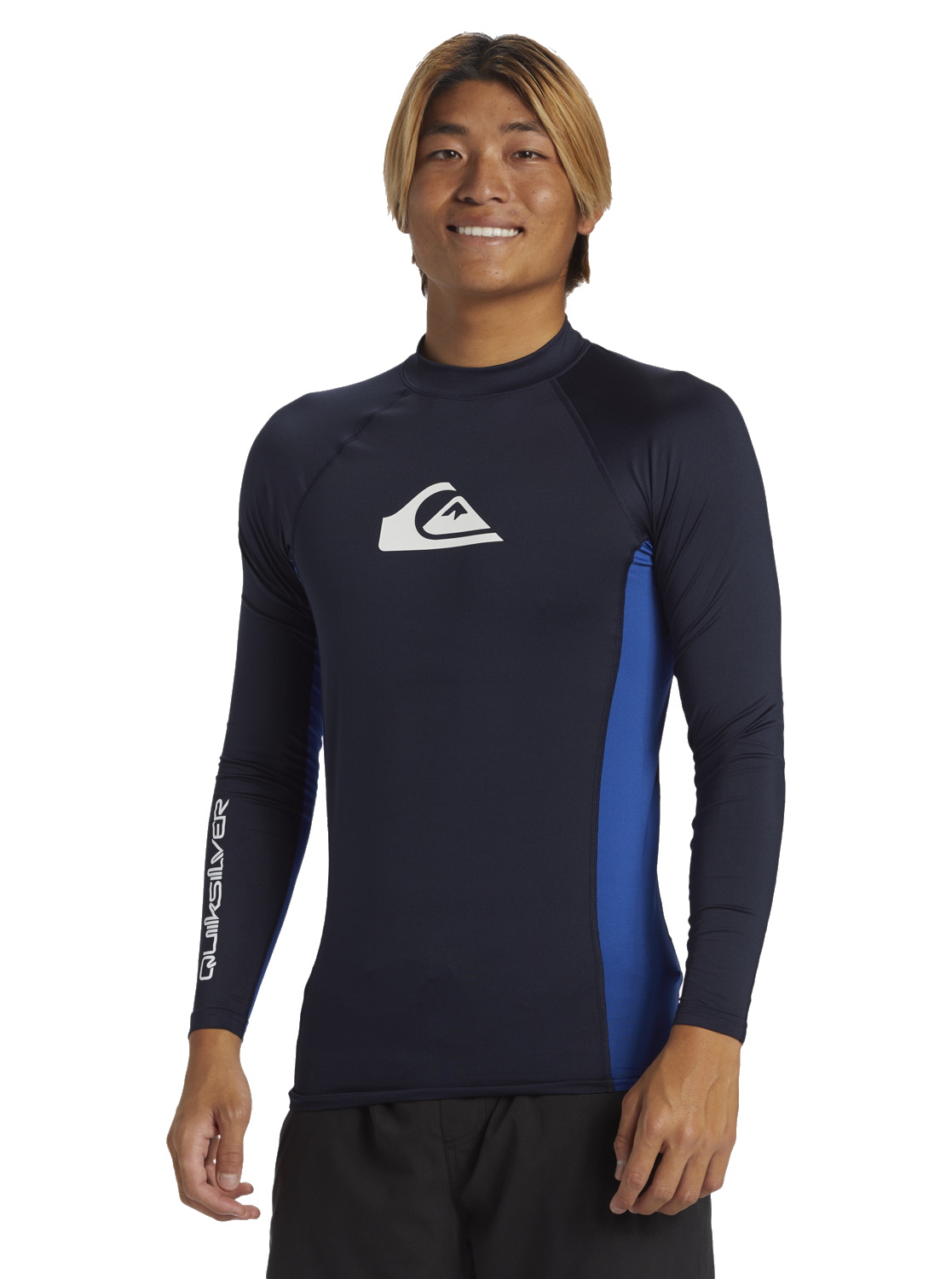 Quiksilver UV Shirt Everyday Team Lycra Surf Shirt Dark Navy