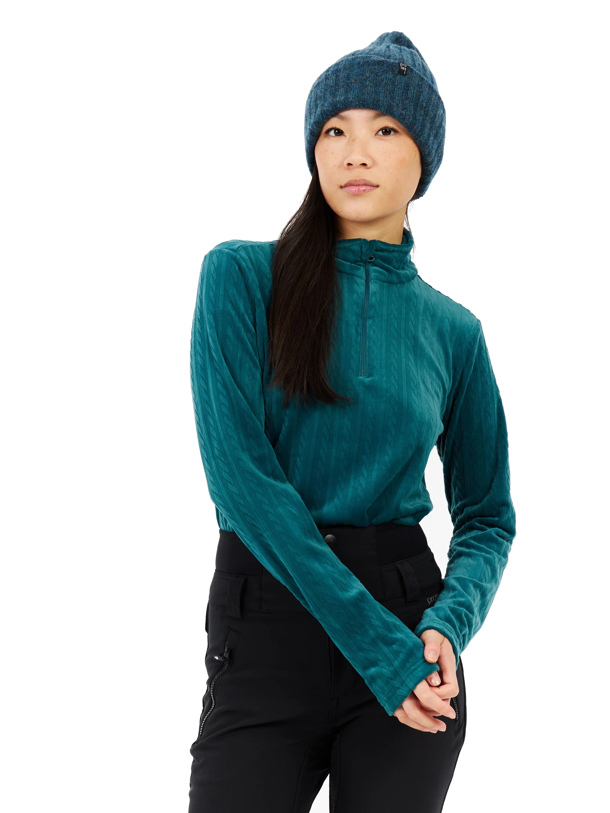 Protest Damen Funktionslayer PRTGAIL Rainstorm Blue