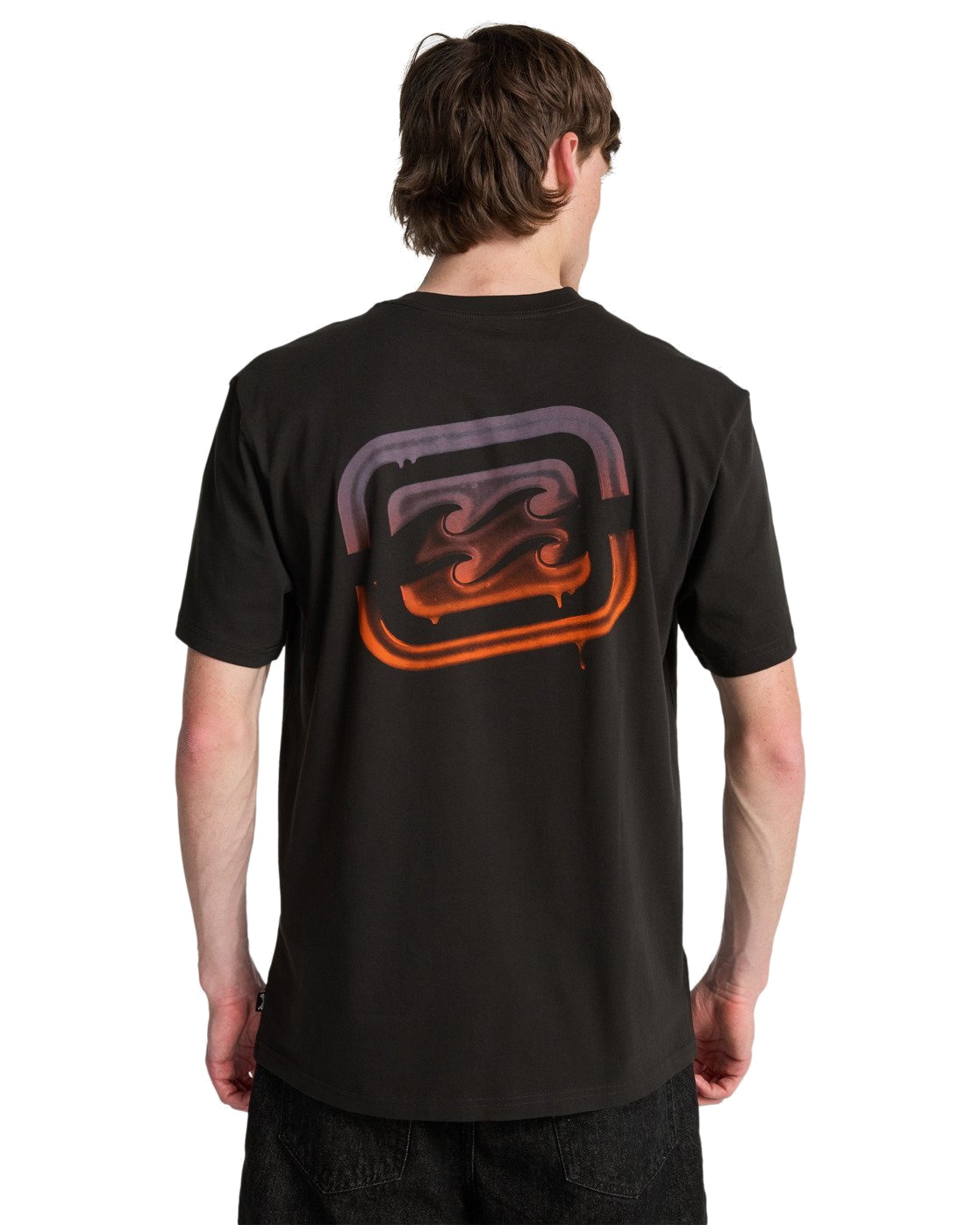 Billabong T-Shirt Crayon Wave Black