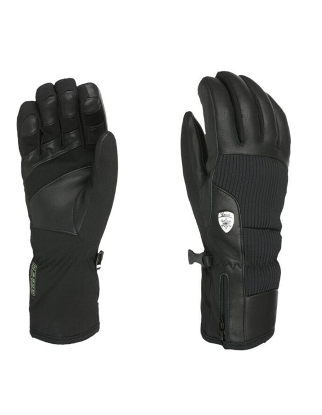 Level Damen Handschuhe Iris Black