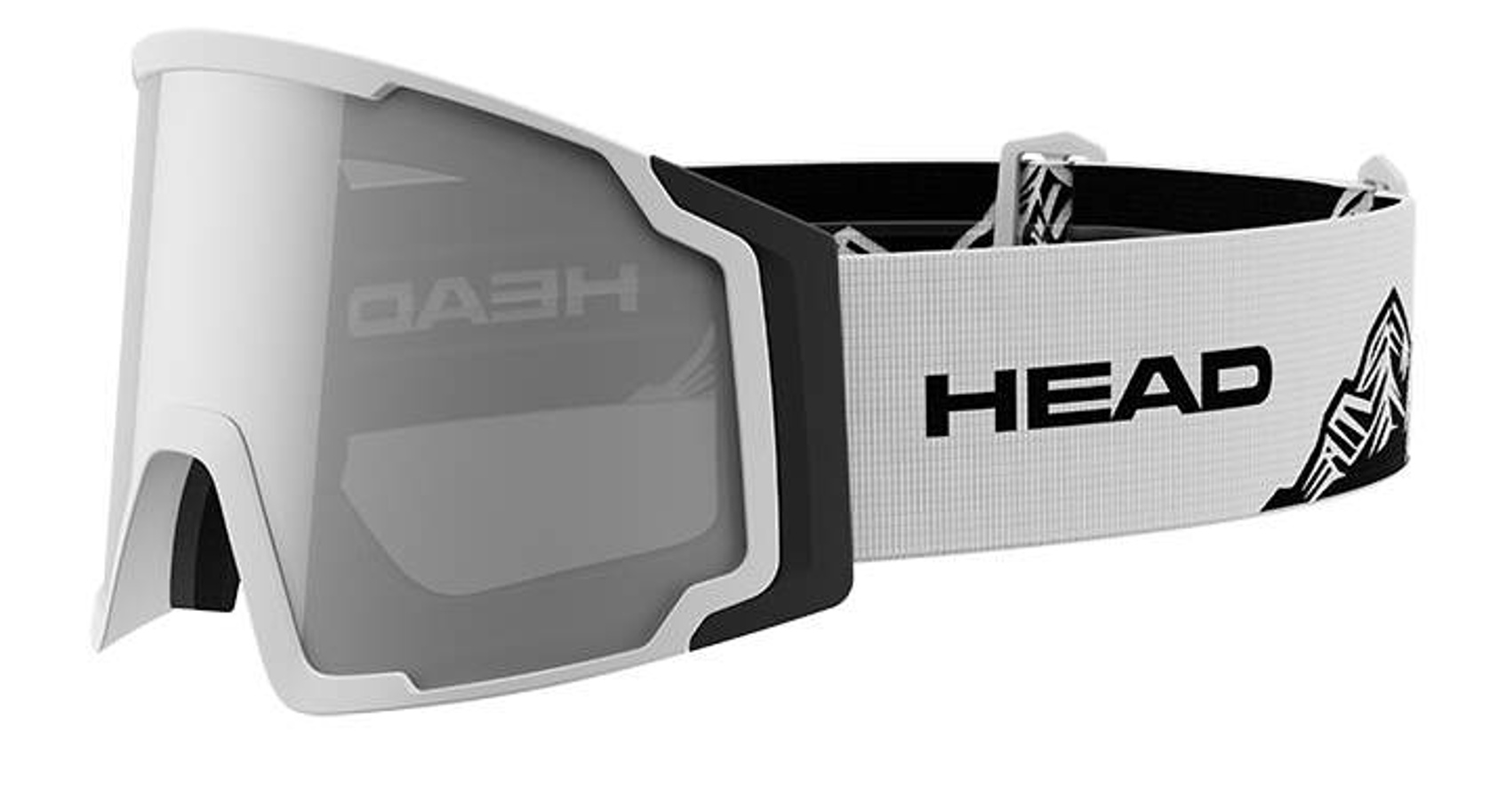 Head Schneebrille NEVES silver white