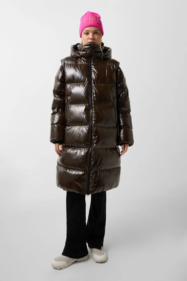 Bogner Fire + Ice Damen 2-in1-Daunenmantel ASTA espresso