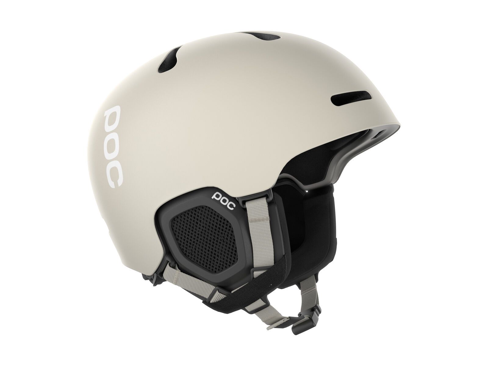POC Wintersporthelm Fornix MIPS POW JJ mineral grey matt
