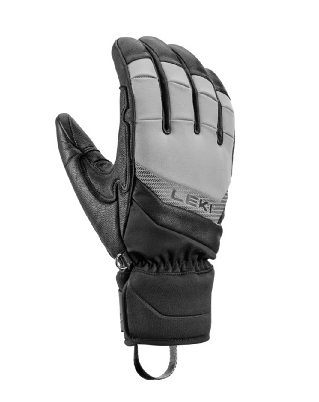 Leki Handschuhe Griffin Base Zero Stone Grey Black
