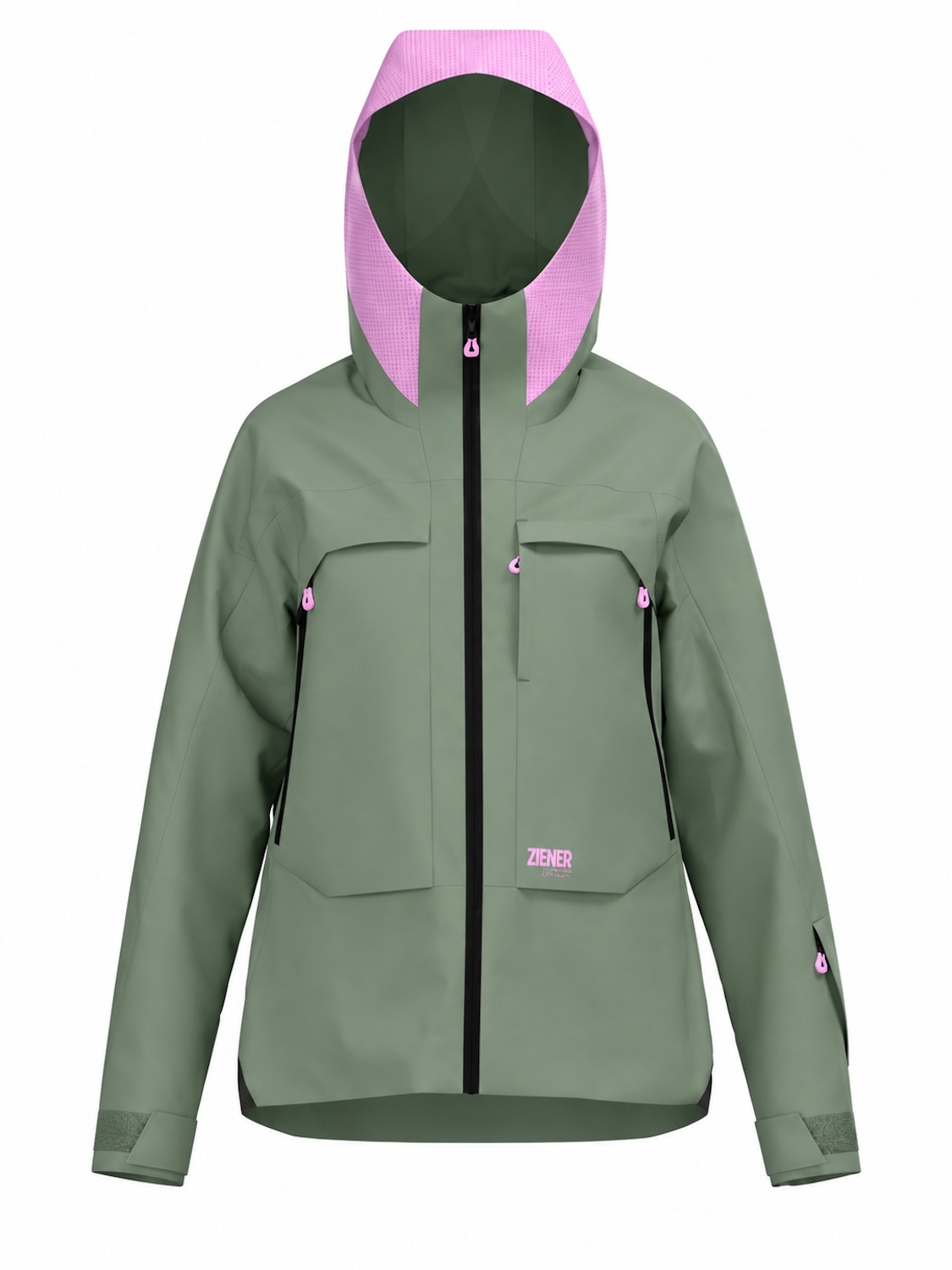 Ziener Damen  Freeride Jacke RAFINA-Z dusty green
