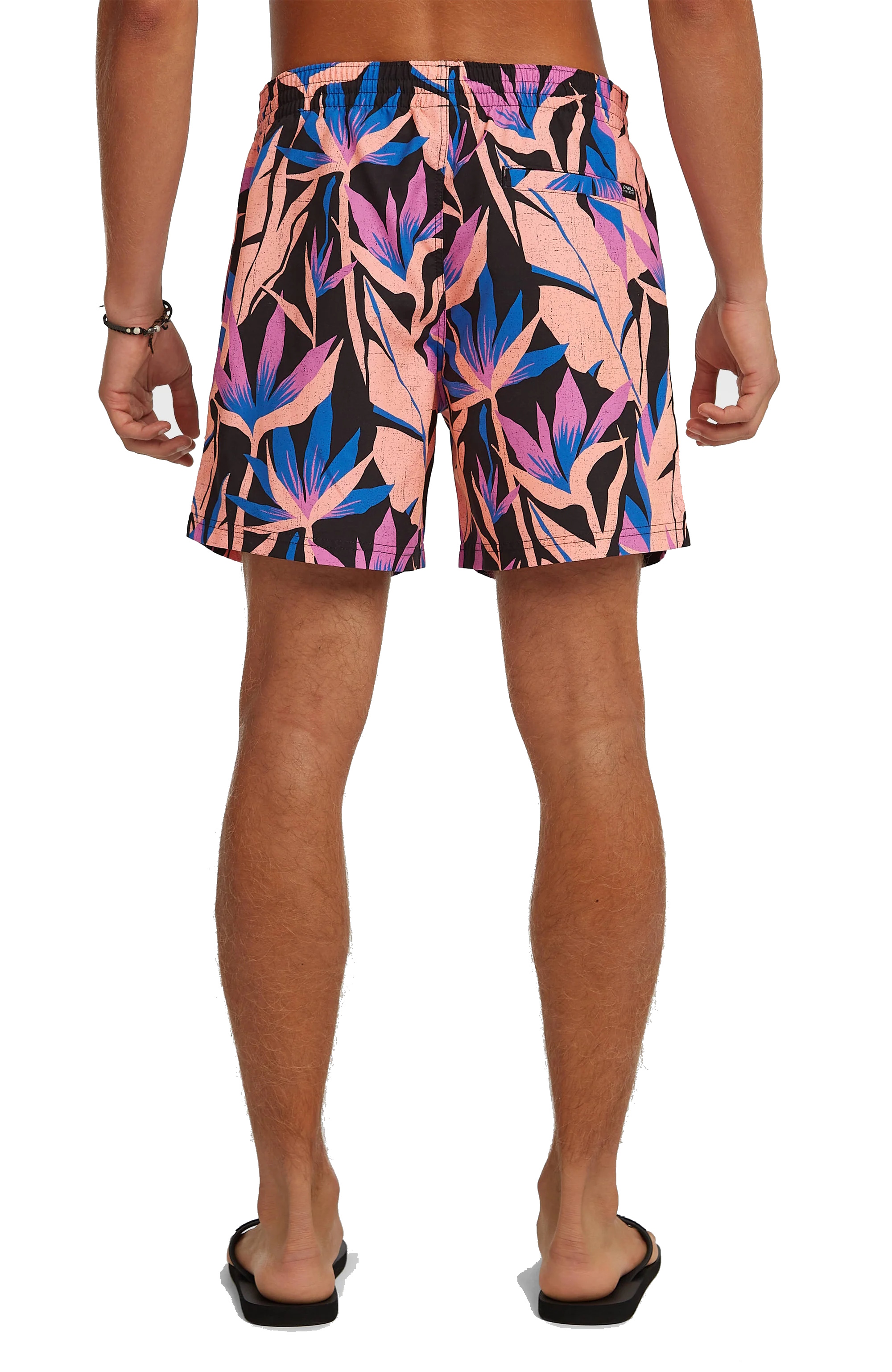 O'Neill Herren Badeshorts Print 16" Black Tropical Big