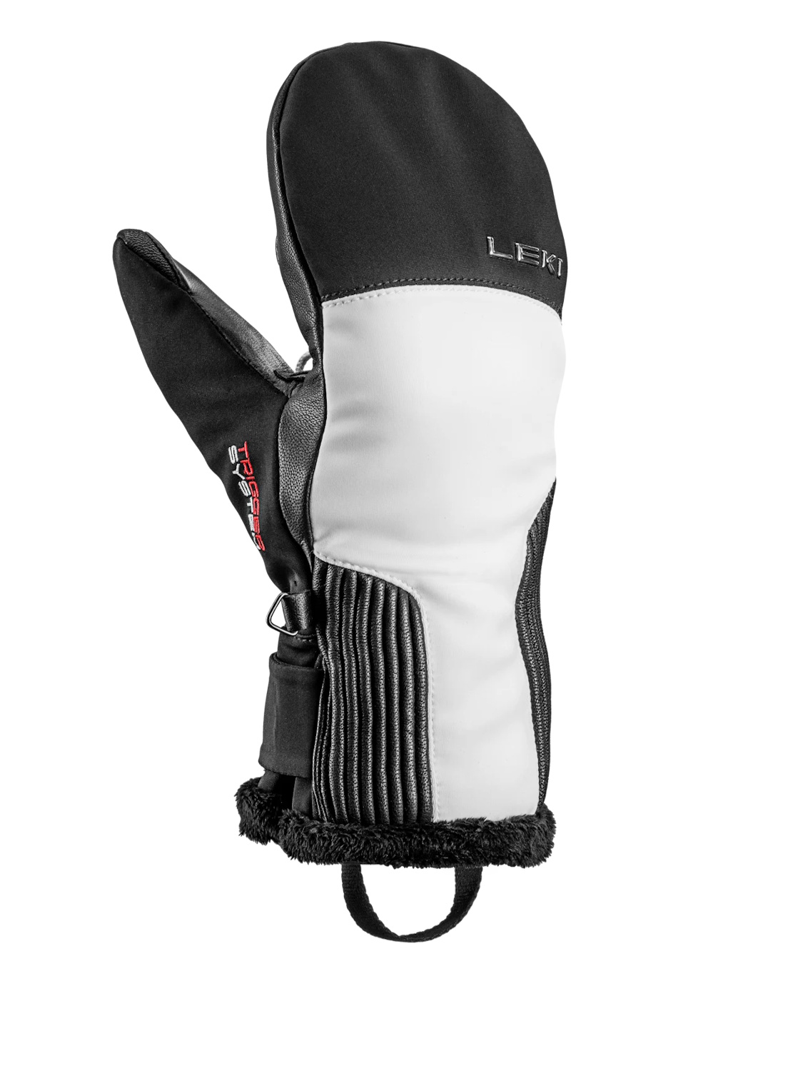 Leki Handschuhe Vallarta 3D Women Mitten white-black