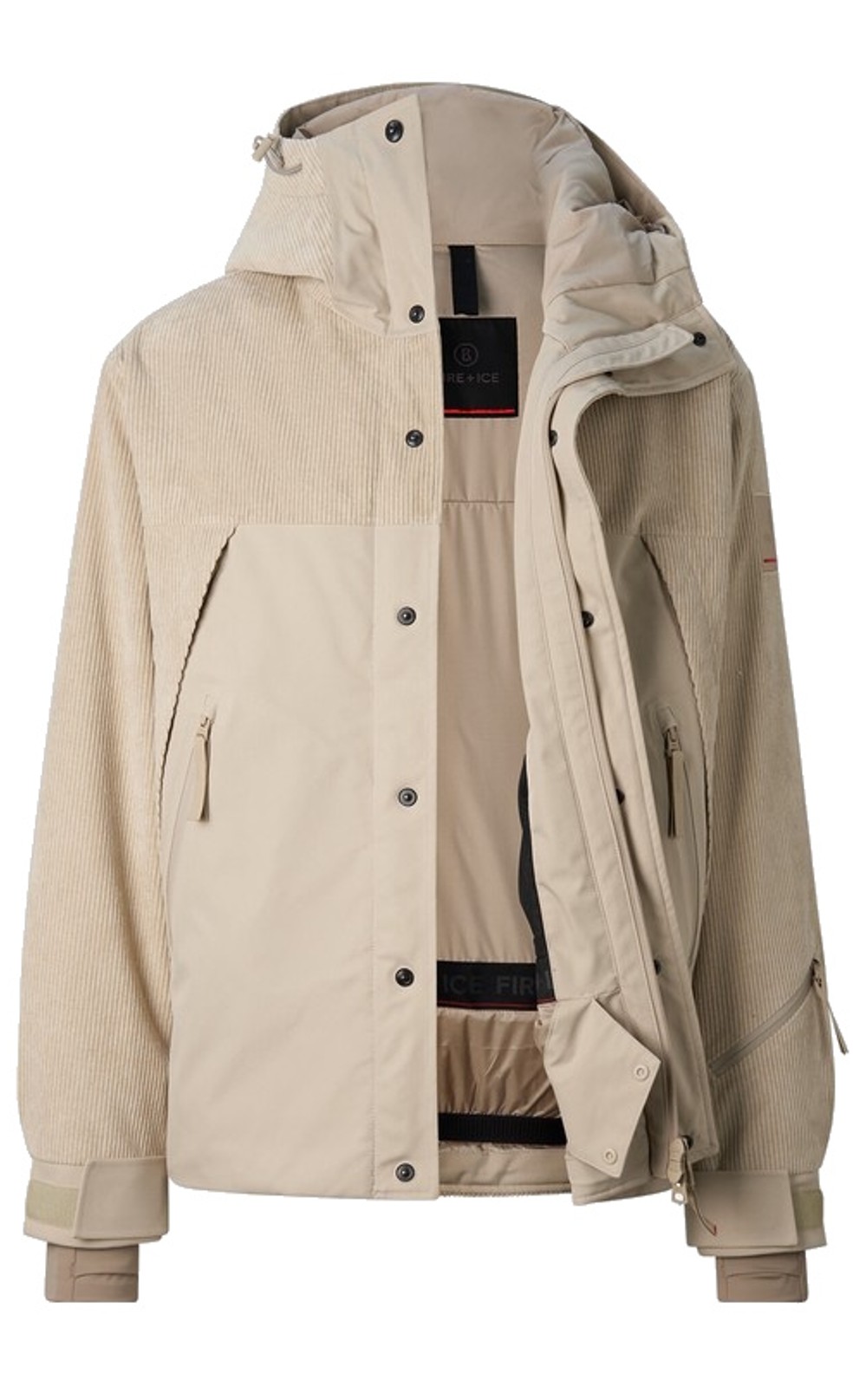 Bogner Fire + Ice Herren Cord Skijacke FLINT-T nomadic desert